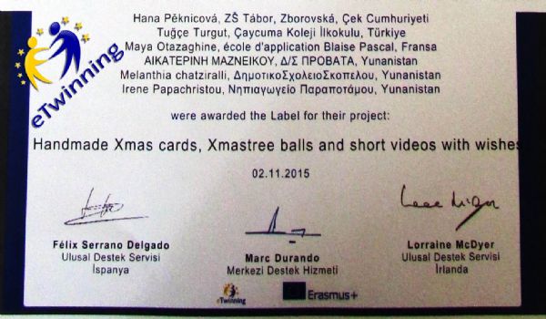 aycuma Koleji lkokulunun E-Twnnng Projesi Kabul Edildi - 0