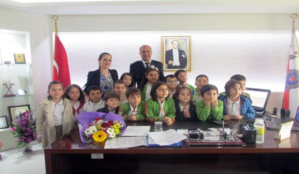 rencilerden Emniyet Mdrlne Ziyaret - 0