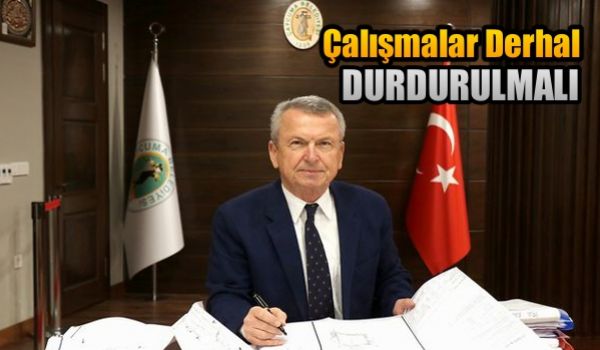 BELEDYE BAKANI TEK TEK AIKLADI