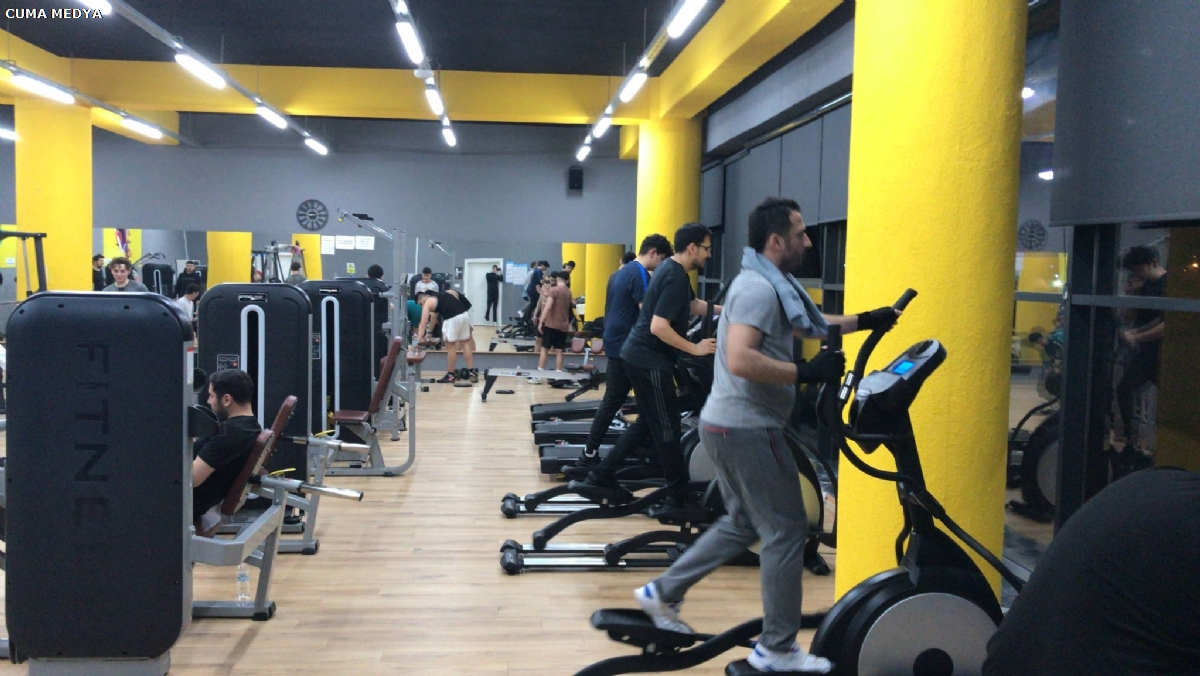 Fitness salonları tam kapasite çalışıyor
