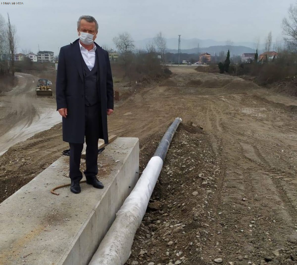 Çaycuma Güney Köprüsü Tamamlanıyor