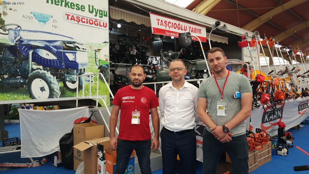 Dünya’da da sera ve çelikte ilk onda yer alan Taşçıoğlu Tarım, Çaycuma Fuarına destek oldu