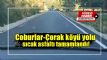 Coburlar-orak Ky yolu scak asfalt tamamland