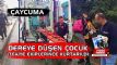 Dereye den ocuk itfaiye ekiplerince kurtarld