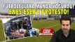 Futbolculara manda yourdu, Enes Esere protesto!