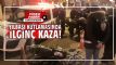 Ylba kutlamasnda ilgin kaza!