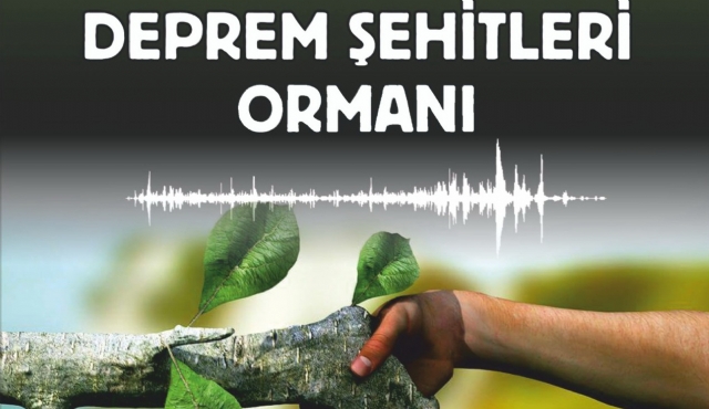 Çaycuma'ya Deprem Şehitleri Ormanı - 0