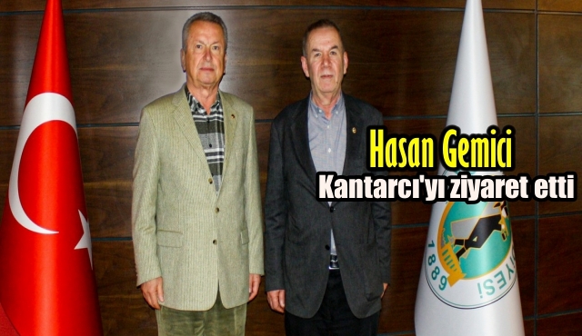 Başkan Kantarcı konuğuna başarılar diledi