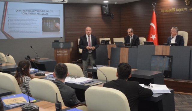 Çaycuma Belediyesi ISO 9001 standartlarında