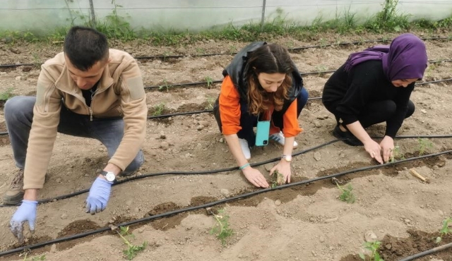 ‘Kampüs Bostanı’ uygulaması hayata geçirildi