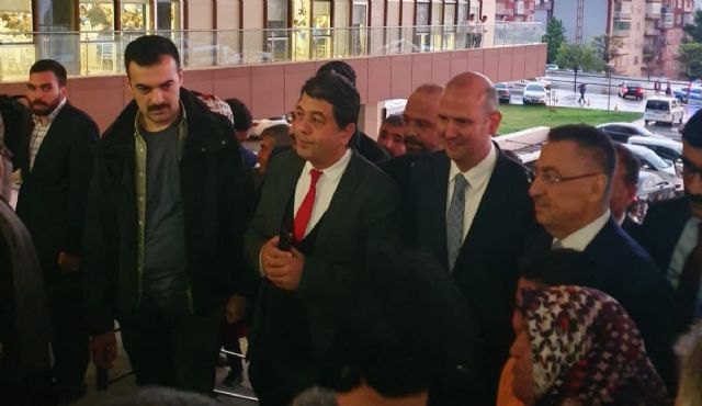 Dernek Temsilcileri Fuat Oktay'ı ağırladı 