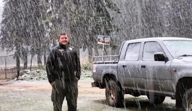 Bartın ve Zonguldak'ta mevsimin ilk kar yağışı başladı - 0