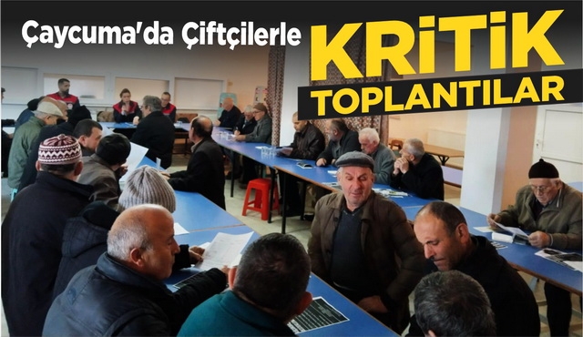 Çaycuma'da Çiftçiler Bilgilendirildi - 0