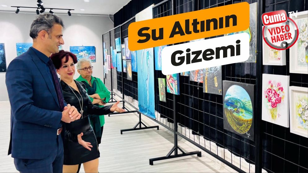 Sualtı resim sergisi açıldı