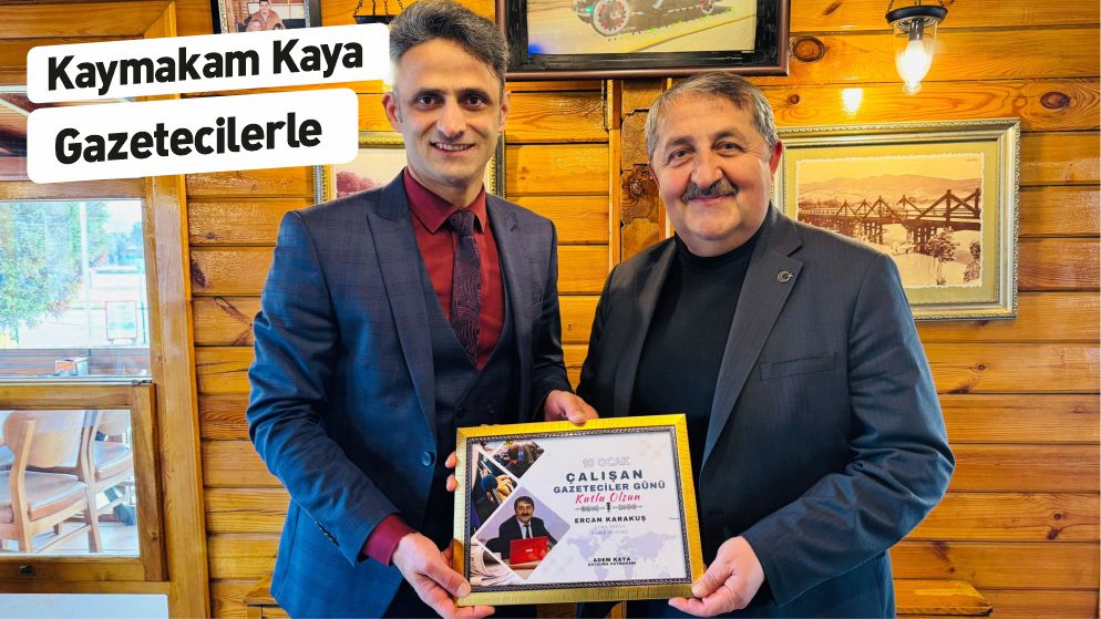 Kaymakamdan Gazetecilere Teşekkür - 0