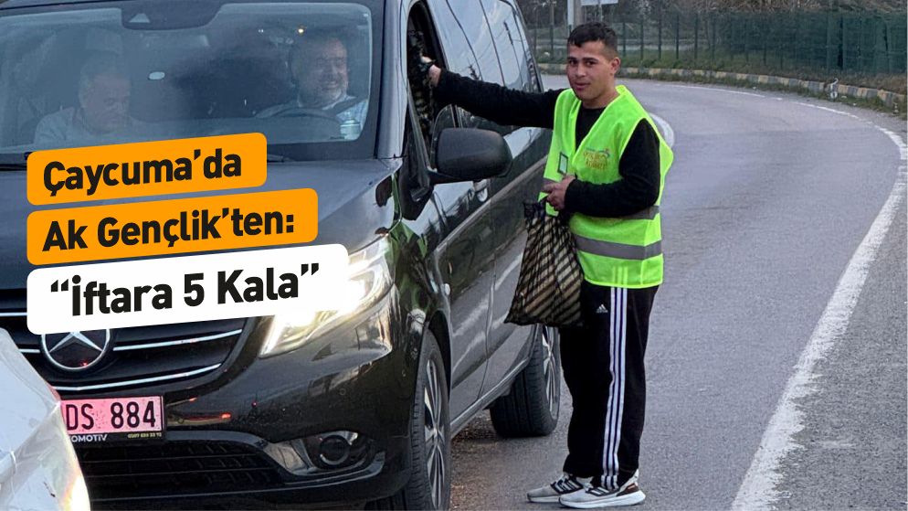 ''İftara 5 Kala'' Etkinliğiyle Ramazan Bereketi Paylaşıldı