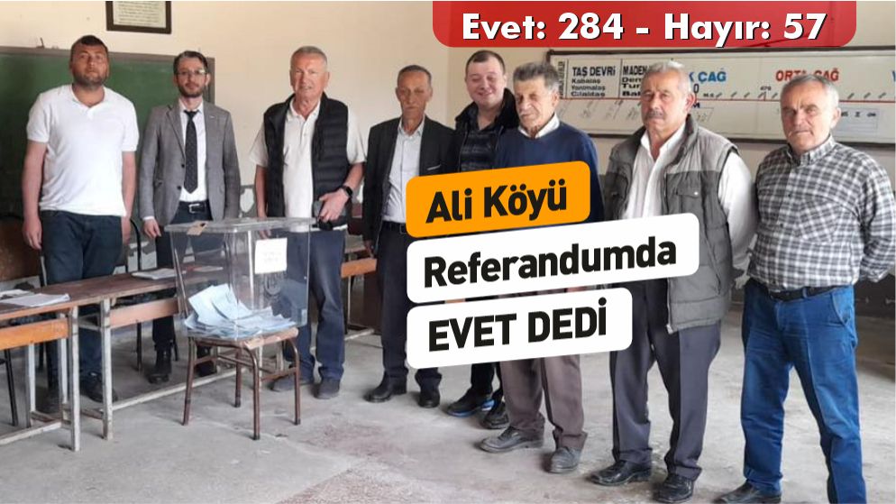 Aliköyü de açık ara ''Çaycuma Belediyesi'' dedi