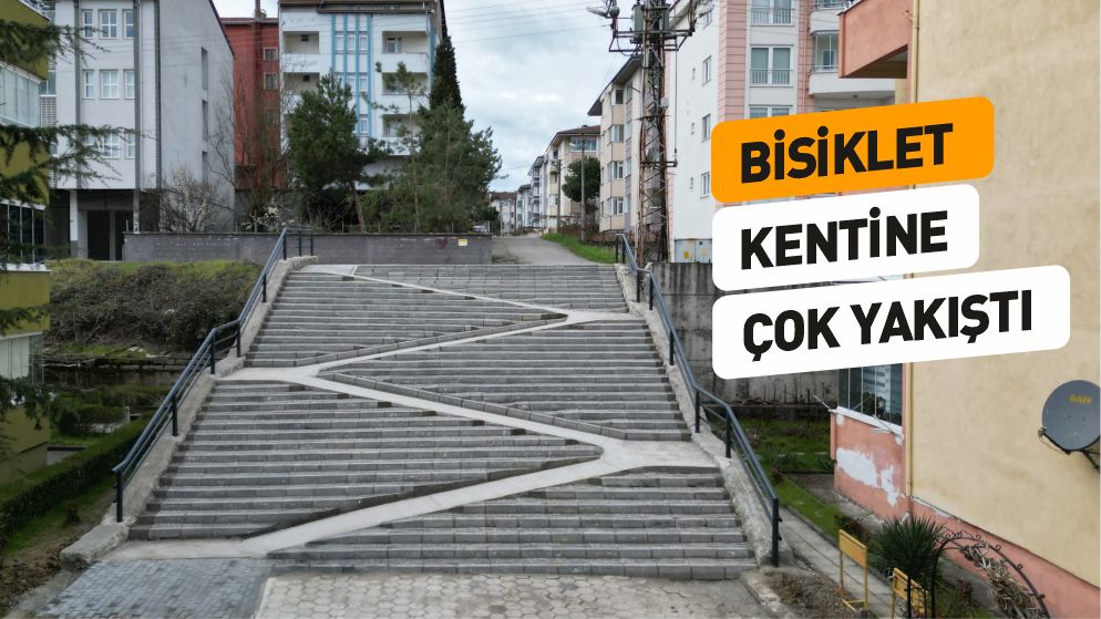 Bisiklet Dostu Merdiven Tamamland