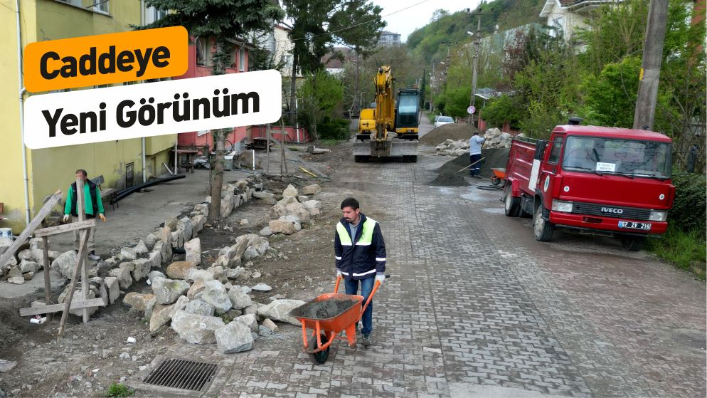 Abdullah Kalayc Caddesi Yenileniyor