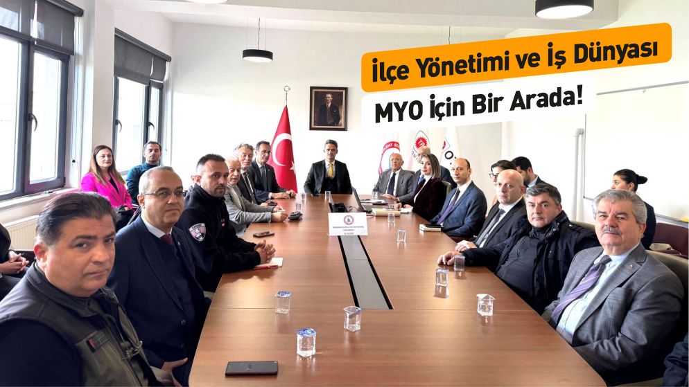 Çaycuma MYO'da Ortak Akıl Toplantısı