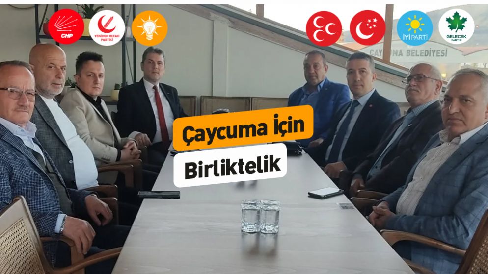 Çaycuma'da Siyasi Partilerden Örnek Dayanışma