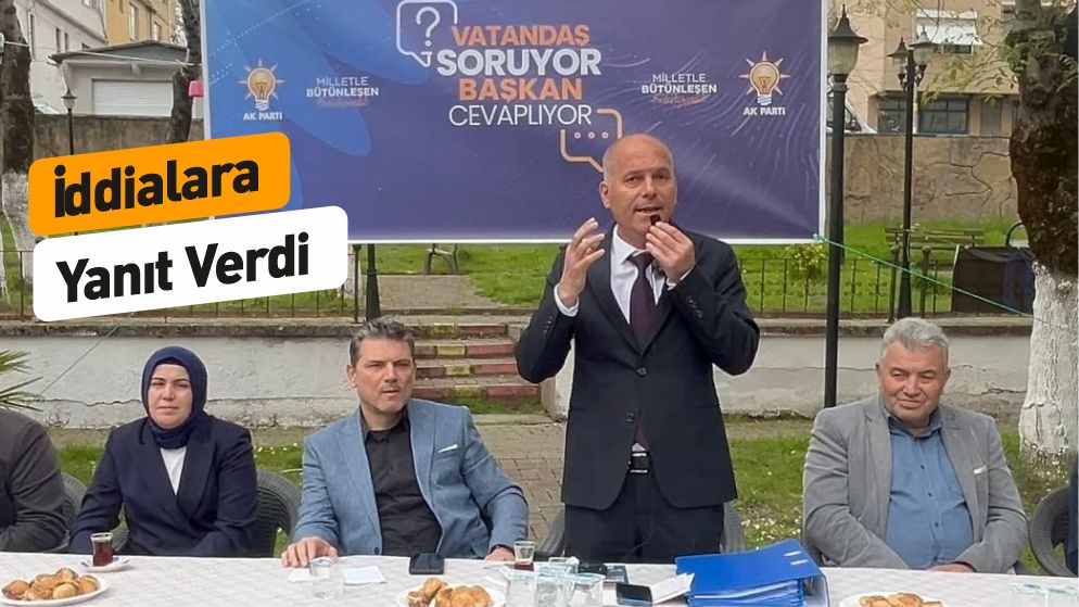 Perşembe Belediye Başkanı Okumuş'tan İddialara Yanıt
