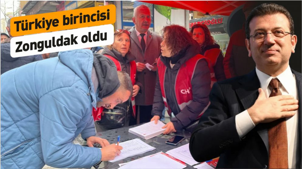 İmamoğlu İçin Atılan İmzalarda Rekor