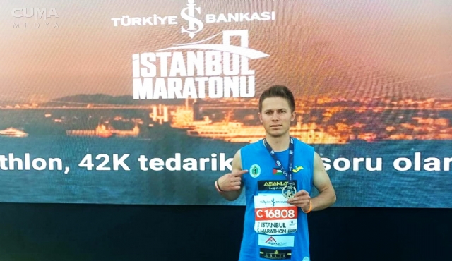 Çaycumalı Atlet İstanbul Maratonunda