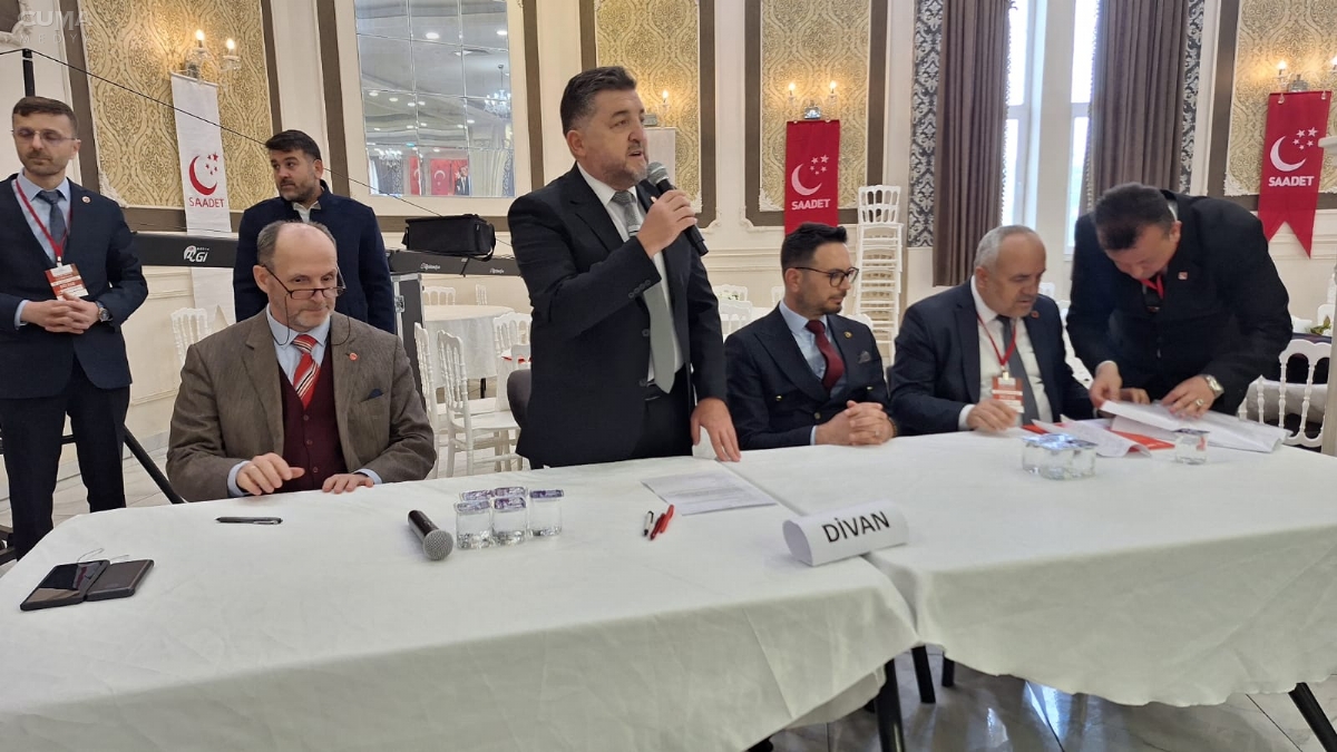 Saadet Partisi Çaycuma'da Yeni Yönetim Belirlendi