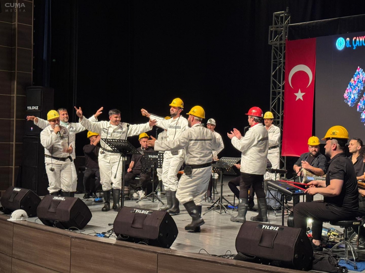 Madenci Korosu Çaycuma'yı Coşturdu