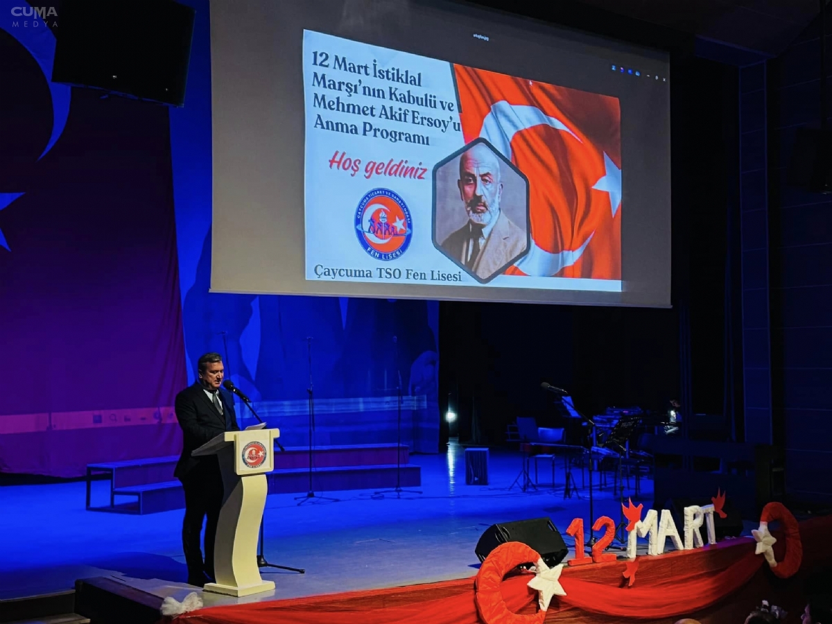 12 Mart'ta Mehmet Akif Ersoy Anıldı