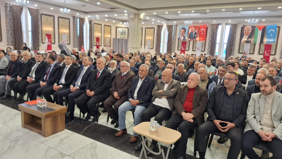 Saadet Partisi Çaycuma'da Yeni Yönetim Belirlendi