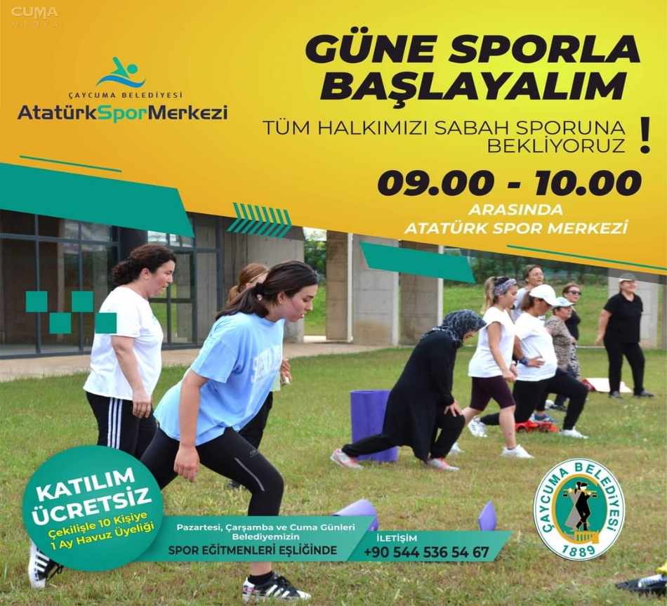 Haydi, sabah sporuna