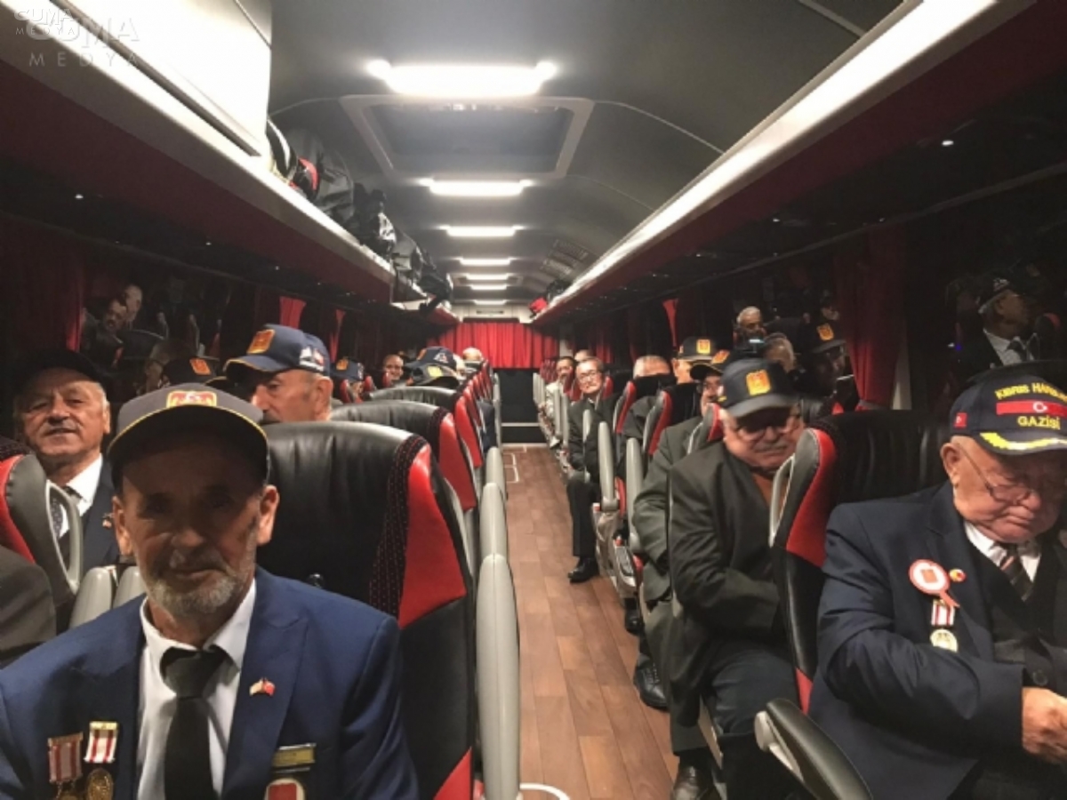 Kıbrıs gazileri Kıbrıs 'a gidiyor