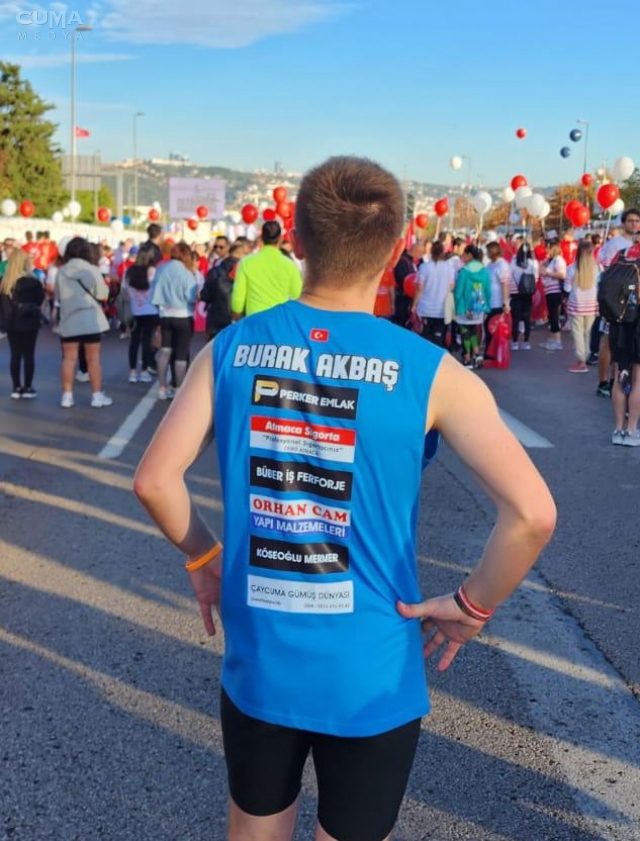 Çaycumalı Atlet İstanbul Maratonunda