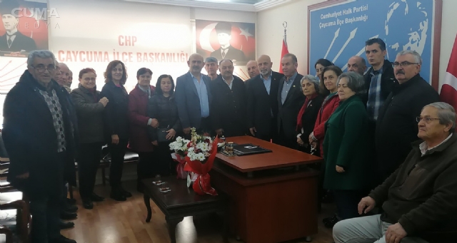 Başkan Kantarcı konuğuna başarılar diledi