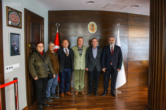 Başkan Kantarcı konuğuna başarılar diledi