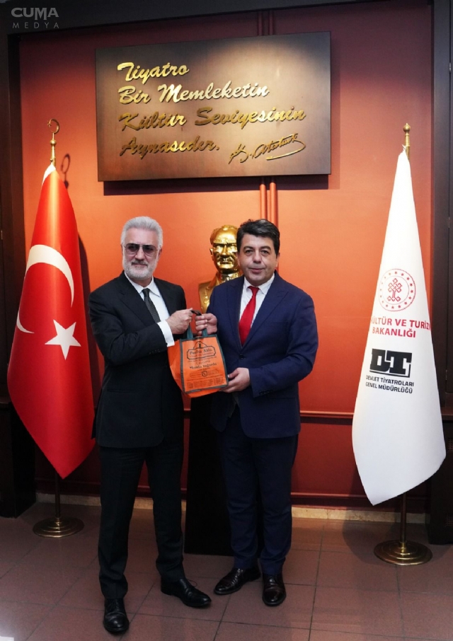 Tamer Karadağlı'ya hayırlı olsun ziyareti