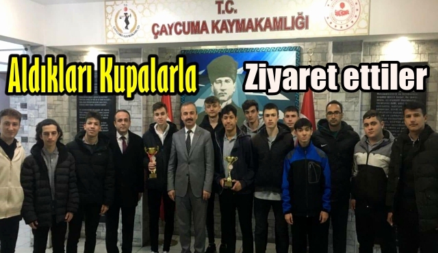 Çaycuma ve Zonguldak'ı temsil ettiler