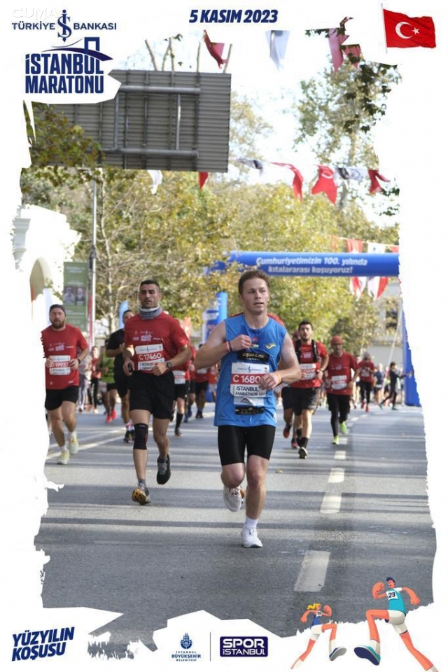 Çaycumalı Atlet İstanbul Maratonunda