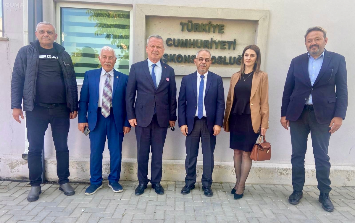 Başkan Kantarcı'dan Komrat Başkonsolosuna Ziyaret