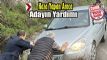 CHP adayndan kaza yapan bir vatandaa yardm