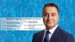Ali Babacan bugn aycuma'da