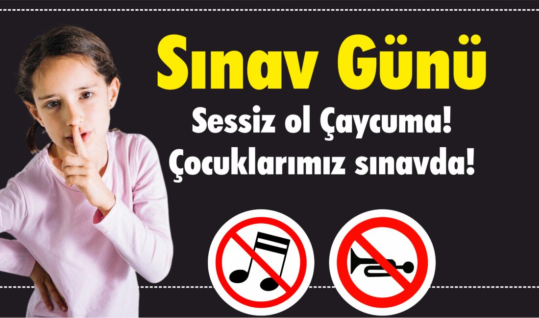 22 Haziran 2025 Pazar (Bugün) YKS Sınavları Çaycuma'da!