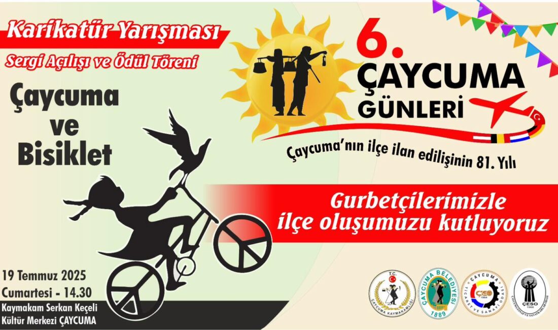 Büyük Ödüllü Çaycuma Karikatür Yarışması Sonuçlanıyor