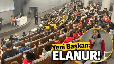 Çaycuma Çocuk Belediye Başkanı Elanur Atılgan Oldu 3 adayın yarıştığı seçimi 114 oy alan Elanur Atılgan kazandı