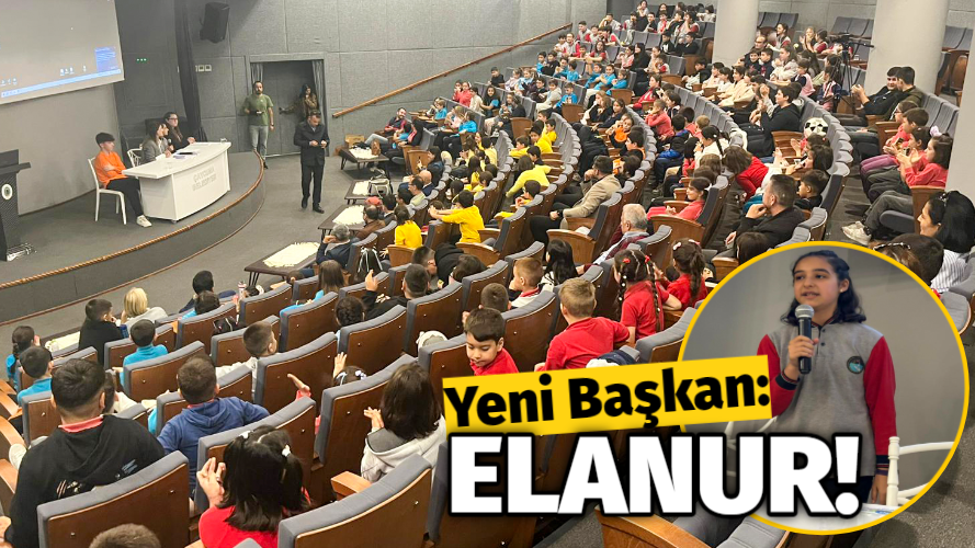 Çaycuma Çocuk Belediye Başkanı Elanur Atılgan Oldu 3 adayın yarıştığı seçimi 114 oy alan Elanur Atılgan kazandı
