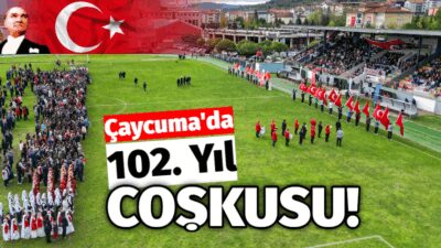 Çaycuma’da Cumhuriyet Bayramı Coşkusu Zirvedeydi Kutlamalarda Ödüller Sahiplerini Buldu