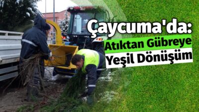 Arıtma Çamuru ve Bahçe Atıkları Gübreye Dönüşüyor