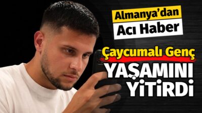 Çaycumalı Genç Almanya'da Geçirdiği Kazada Hayatını Kaybetti